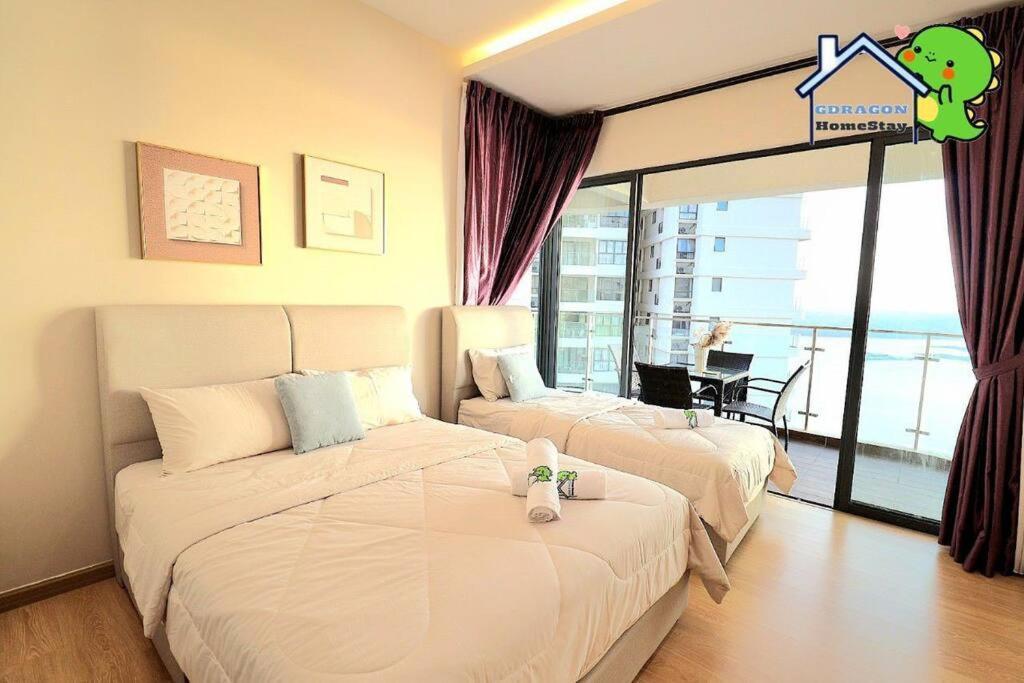 Pangsapuri 4br High Floor Unblock Seaview Danga Bay Lovell By Gdragon