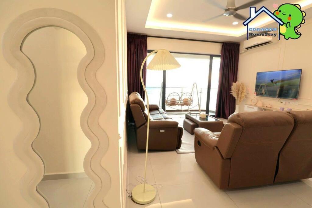 Pangsapuri 4br High Floor Unblock Seaview Danga Bay Lovell By Gdragon Johor Bahru